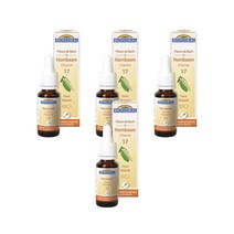 Hornbeam 25ml Biofloral Fleurs De Bach 17, 4팩