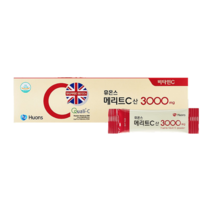 휴온스 메가도스 비타민C 메리트C 산 3000mg 90포 1박스(3개월) /sj