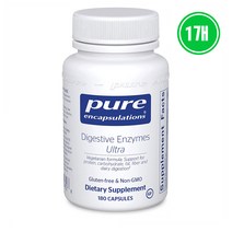 Pure Encapsulations 효소 아밀라제 락타제 리파제