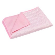 개 매트 냉각 여름 패드 고양이 담요 소파 통기성 애완견 침대 세탁 가능 소형 중형 대형 자동차, XXL 150x100 cm, mesh cloth pink