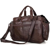 남성용 토드백 ZYZMH 기능적인 여행 가방 남성 가죽 토트 백 비즈니스 캐주얼 노트북 어깨 가방 토트 서류