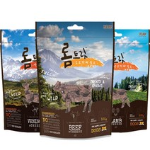 친절한도그씨 롬 트릿 100g x 4개 에어드라이 뉴질랜드 애견간식, 소고기와 치즈