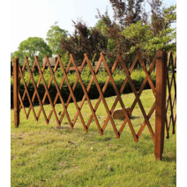 방부목 휀스 자바라 접이식 나무 울타리 격자 가림막 조립 우드 펜스 마당 정원 테라스 가든 벽 전원주택 화단 난간 담장 베란다 목재 야외 원목 발코니, 플랫말뚝 150 확장길이 250 높이 135 cm