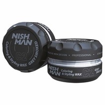Nishman 헤어 링 시리즈 (01 껌 아쿠아 왁스 150ml), 5.07 Fl Oz (Pack of 1)_C2 Colo