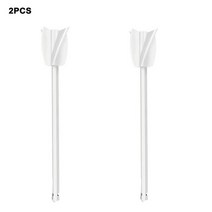 카페트청소기 송진 라텍스 오일 페인트용 드릴 척 포함 에폭시 믹싱 스틱 페인트 교반 퍼티 시멘트 믹서 개, 1.White-2PCS