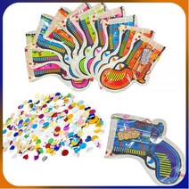 1003020105Pcs 웨딩 색종이 불꽃 놀이 풍선 총 호일 대포 웨딩생일졸업, 5Pcs, CHINA
