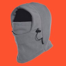 후드 넥워머 방한 워머 오토바이 자전거 골프 목토시, 그레이