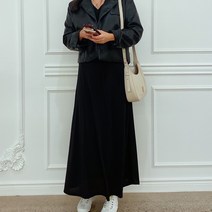 리베리베 LIEBELIEBE 빅사이즈 여성 쿨링 롱스커트 롱치마 A라인스커트 홈웨어치마 데이트룩 마실룩 여행룩 공항룩 등원룩 77사이즈 88사이즈 국내제작