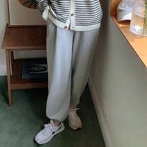 겟잇미 포부메 여성 코튼 밴딩 조거 팬츠.겟잇미
