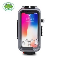 seafrogs for iphone x 방수 하우징 전문 다이빙 카메라 케이스 가방