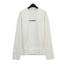 [질샌더] 여성 플러스 로고 스웨트 셔츠 JPPU7075113 WU248608 102 WH
