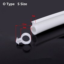 밴드실러 실링기 포장기계 수동 자동 포장 밴딩기 5M/10M O 형 플라스틱 스틸 도어 창 블록 씰링 날씨 스트, 01 5 메터, 07 A4