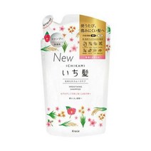 Kracie ICHIKAMI 헤어 케어 스무딩 샴푸 큐티클 스무스 리필 340ml