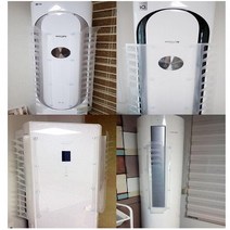 스탠드에어컨 투인원에어컨 벽걸이에어컨 바람막이 LG 삼성 케리어 에어컨, 세로형1장 + 투명겔테이프, 1세트