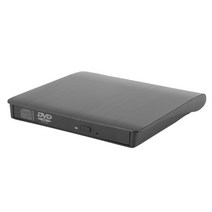 외장 CD DVD 드라이브 USB 3.0 프리미엄 휴대용 DVD/CD ROM/-RW 광학 버너 라이터 플레이어 노트북 PC mac, 한개옵션0, 한개옵션0