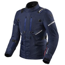 레빗 오토바이 방수 자켓 4계절 투어링 탈부착 내피 유럽인증 DARK BLUE, XXL