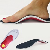 아치 서포트 깔창 쿠션 패드 평발 바른자세 인솔 대형, 세트