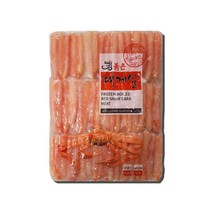 국내산 냉동 붉은대게살 1kg 홍게살 올레그 몸살 파지 혼합살 업소용 가정용 소포장, A1)3단ALL다리살 600g, 1개
