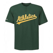 Oakland Athletics Majestic Cool Base 2 Button MLB Replica저지 셔츠 - 남성