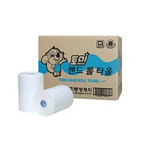 토미 롤 페이퍼 타올 핸드 타올 종이 타월 2겹 X 12롤, 183mx12롤, 12개, 183mx12롤