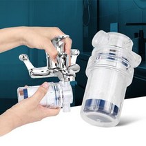 정수필터 녹물제거 세면대 주방용 수돗물 아파트 수도, 필터전용 5개, 상세페이지 참조2