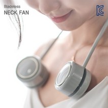롤타입 간편휴대용 와이어넥 넥밴드 무풍선풍기 선풍기 핸즈프리선풍기 22년신상, 아이스그린