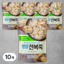 라이브잇 풀무원 영양 전복죽 450g 10개, 50개