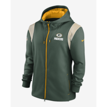 나이키 써마 락업 (NFL 그린베이 패커스) 남성 풀 지퍼 후디 NS47026L7T-5P9