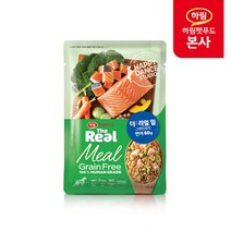 더리얼 밀 그레인프리 연어 60g/강아지습식사료, 단품없음, 선택완료, 선택완료