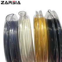 200m ZARSIA 품질 테니스 문자열 16L 라켓, [01] WHITE