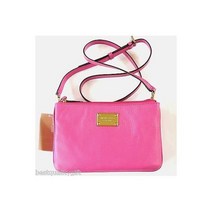 마이클 코어스 아이템 거싯 지니아 핑크 정품 가죽 크로스바디 클러치 가방 여성 핸드백