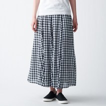 무인양품 MUJI 여성 인도면 강연 맥시 스커트 BEK11A1S