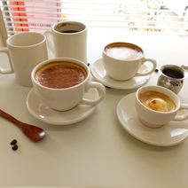 시라쿠스 뉴욕 레트로 커피잔 카페 라떼잔 카푸치노 에스프레소잔, 카푸치노잔