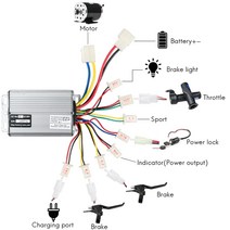 c608 전기 자전거 컨트롤러 36V 48V 800W 1000W 30A DC 스쿠터 스케이트 보드용, Q, 36V 1000W