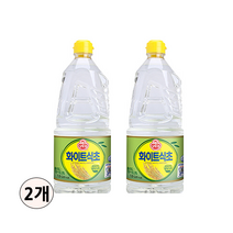 [오뚜기] 화이트 식초, 3L, 2개