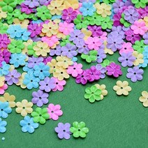 꽃모양 스팽글 만들기 액세서리 목걸이 꾸미기 재료 부자재 집에서취미생활 완구