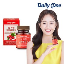 데일리원 참 착한 크랜베리 정, 1통, 15g