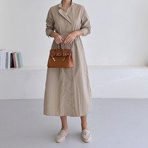 트렌치 가을원피스 자켓원피스 하객원피스