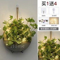 거실벽장식 벽면 걸이용품 티비 기함 위 팬시 스틴 화분 응접실이 있다 침실 식당 가림막 벽걸이 2177333356, 그레이 화분 _육두 특히 Gary 등