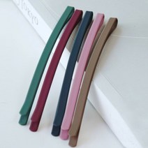 [리본크림]무광실핀[대] 5종세트 5color
