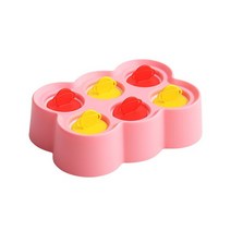 소프트아이스크림기계 가정용 아이스크림메이커 Cute Airline Modeling Popsicle Ice Mold Home Made Child, 02 AS