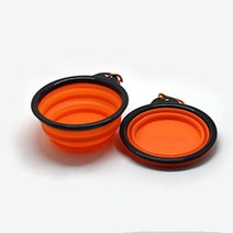 휴대용 자바라 애견 식기, 1