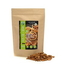 독일직구 바이오 아몬드 통(500g) 아몬드 생과 껍질 아몬드 100% 네츄럴 자연유래 재배로 제조 글루텐 프리 유당 프리 노동 비건 첨가물 없이 100% 네츄럴, 상세참조, 1개