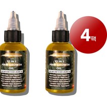 Hair Growth 헤어 그로우쓰 미국 직배송 두피 모발 영양 관리 헤어 그로우쓰 아프리칸 치베 오일 57g 2팩, 4팩