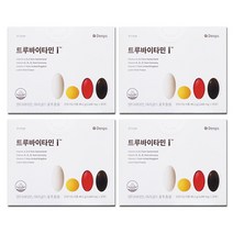 덴프스 한팩비타민 멀티비타민+루테인 트루바이타민i 아이 30포, 4박스