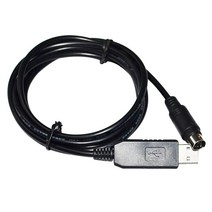 PLC 케이블 Ftdi ft232rl usb rs232-미니 din 6p md6 어댑터 plc 프로그래밍 통신 케이블 ls lg xgb-xbc xgk xec plc-pc, 8m, ft232rl 칩