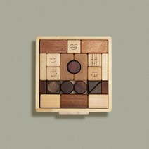 숲소리 블럭-영유아블럭22P, 혼합 색상