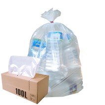 디에스 NEW 롤 비닐봉투20L~100L 투명/검정, 100L -1개, 50매입(투명)