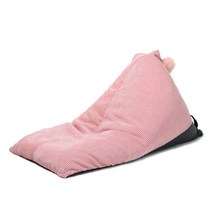 Dropshipping 어린이 콩 가방 침실 거실 베이 창 이동식 단일 의자 코듀로이 키즈 beanbag 안락, 01 60X100X65CM