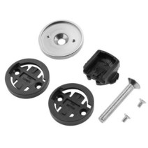 자전거 속도계 컴퓨터 홀더 스톱워치 GPS 마운트 브래킷 가민 엣지 및 브라이튼 캣아이 부품한 스템 탑 캡, [03] Silver